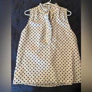 JCrew sleeveless blouse, size 12